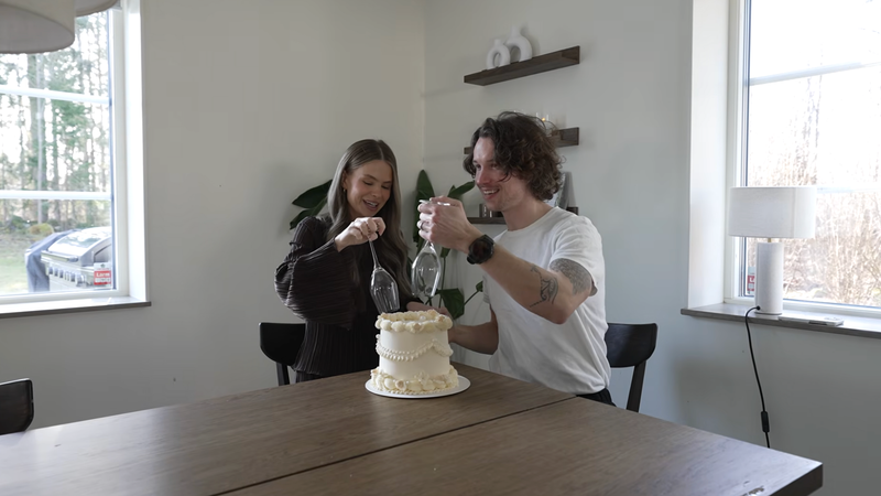 Glädjebesked: Efter två pojkar väntar paret nu en flicka!