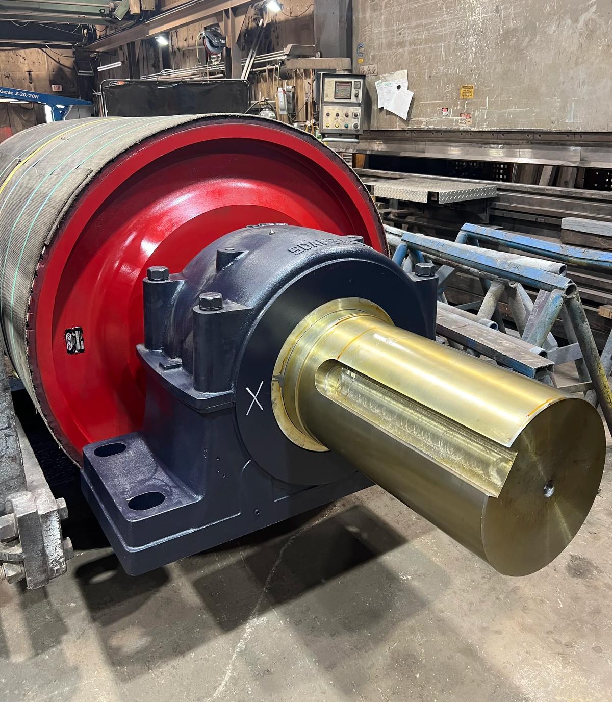 Custom Pulley and Roller Fabrication