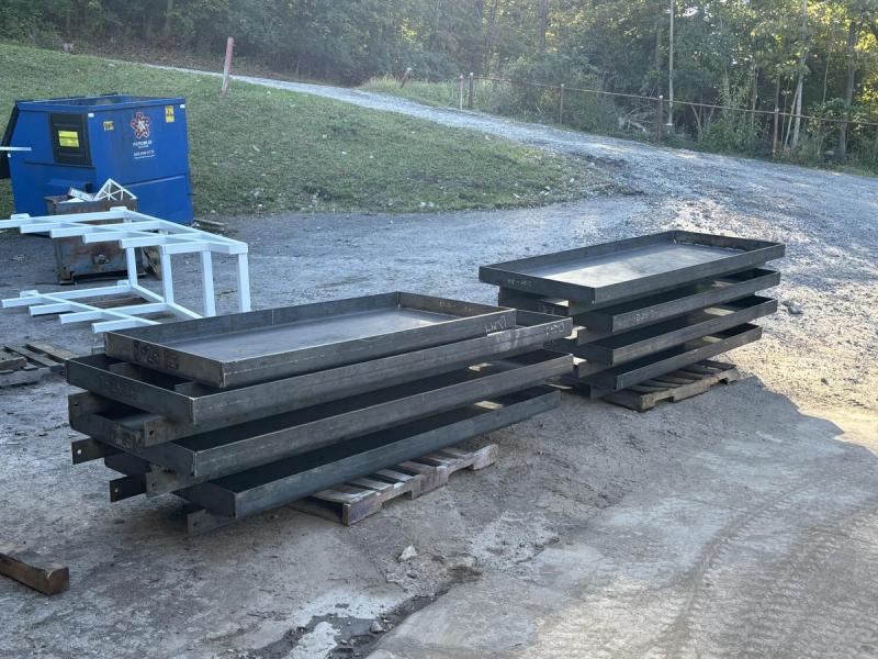 Completed structural steel