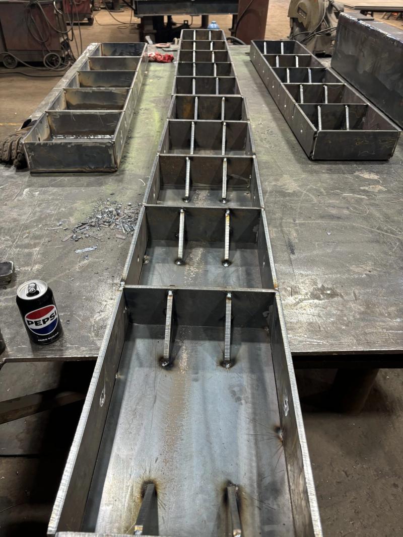 Steel fabrication project