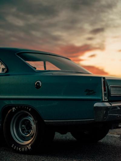 the back of a race car