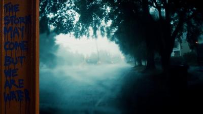 A fog lays in the air