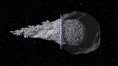 asteroid starship
