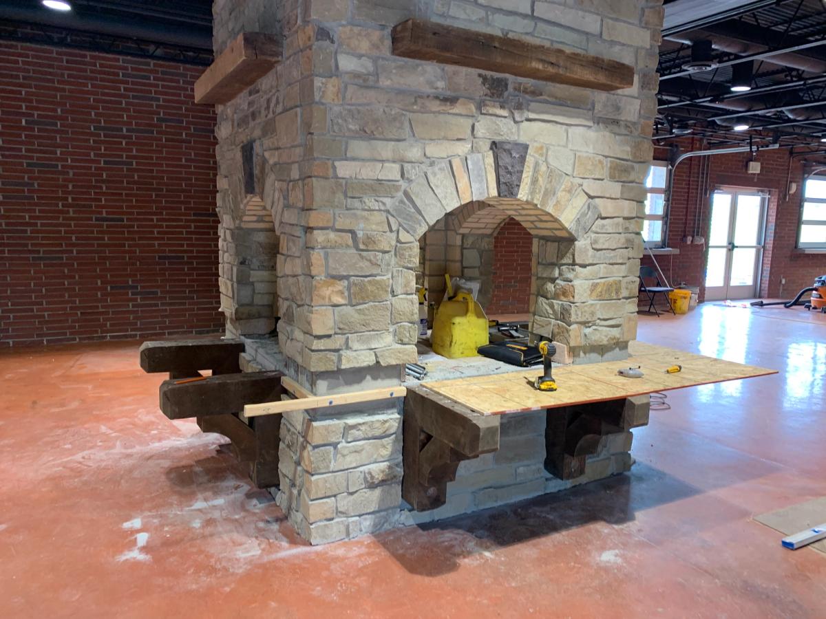custom4way Fireplace And Face Brick image 18