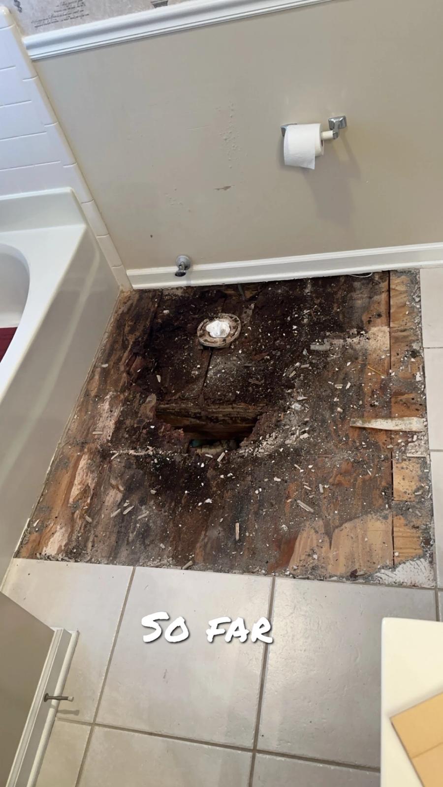Bathroom Floor Repair thumbnail