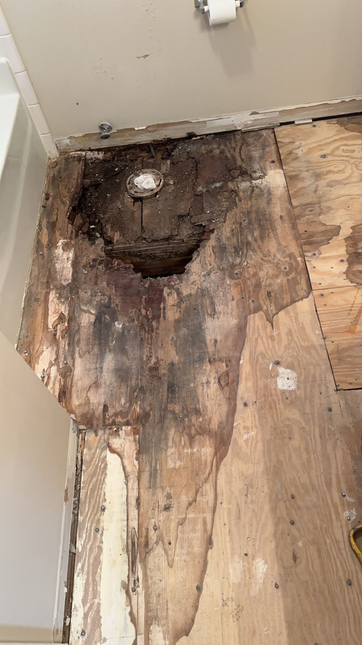 Bathroom Floor Repair image 5