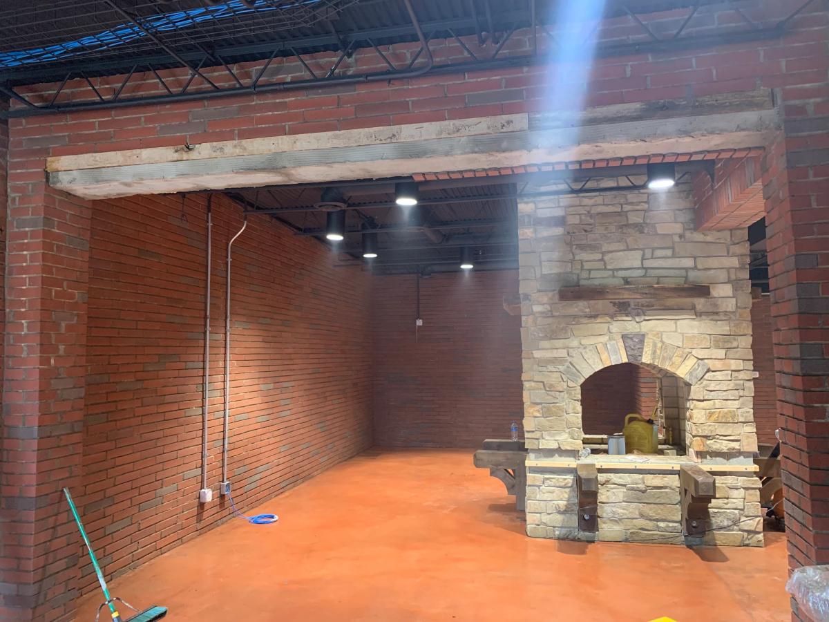 custom4way Fireplace And Face Brick image 6