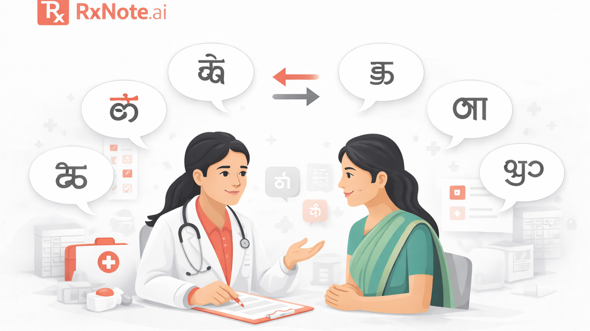 Breaking Language Barriers in Indian Healthcare: How AI Medical Documentation Bridges Communication Gaps