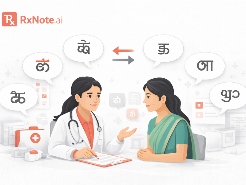 Breaking Language Barriers in Indian Healthcare: How AI Medical Documentation Bridges Communication Gaps