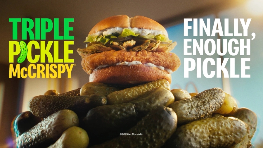 MCDONALD'S "TRIPLE PICKLE"