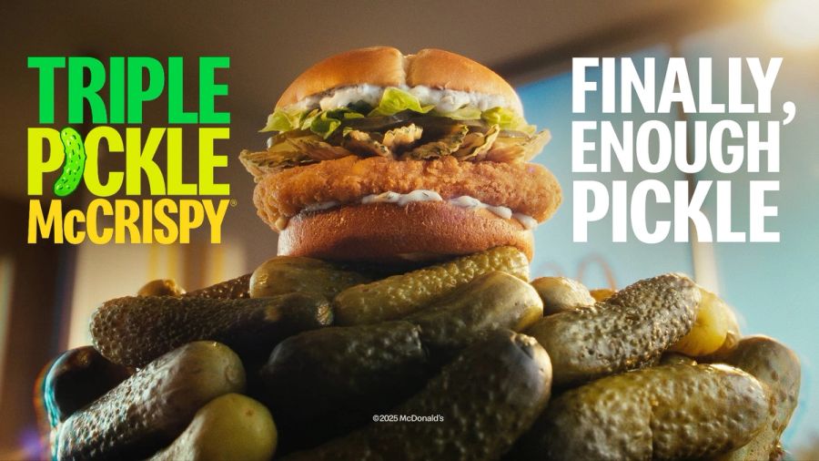 MCDONALD'S "TRIPLE PICKLE"
