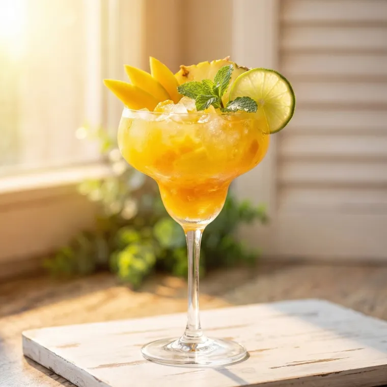 Mango Pineapple Hydration Mocktail