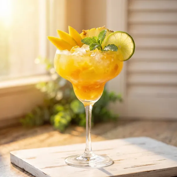 Mango Pineapple Hydration Mocktail