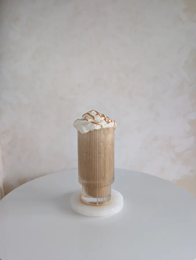 High Protein Peanut Butter Frappuccino