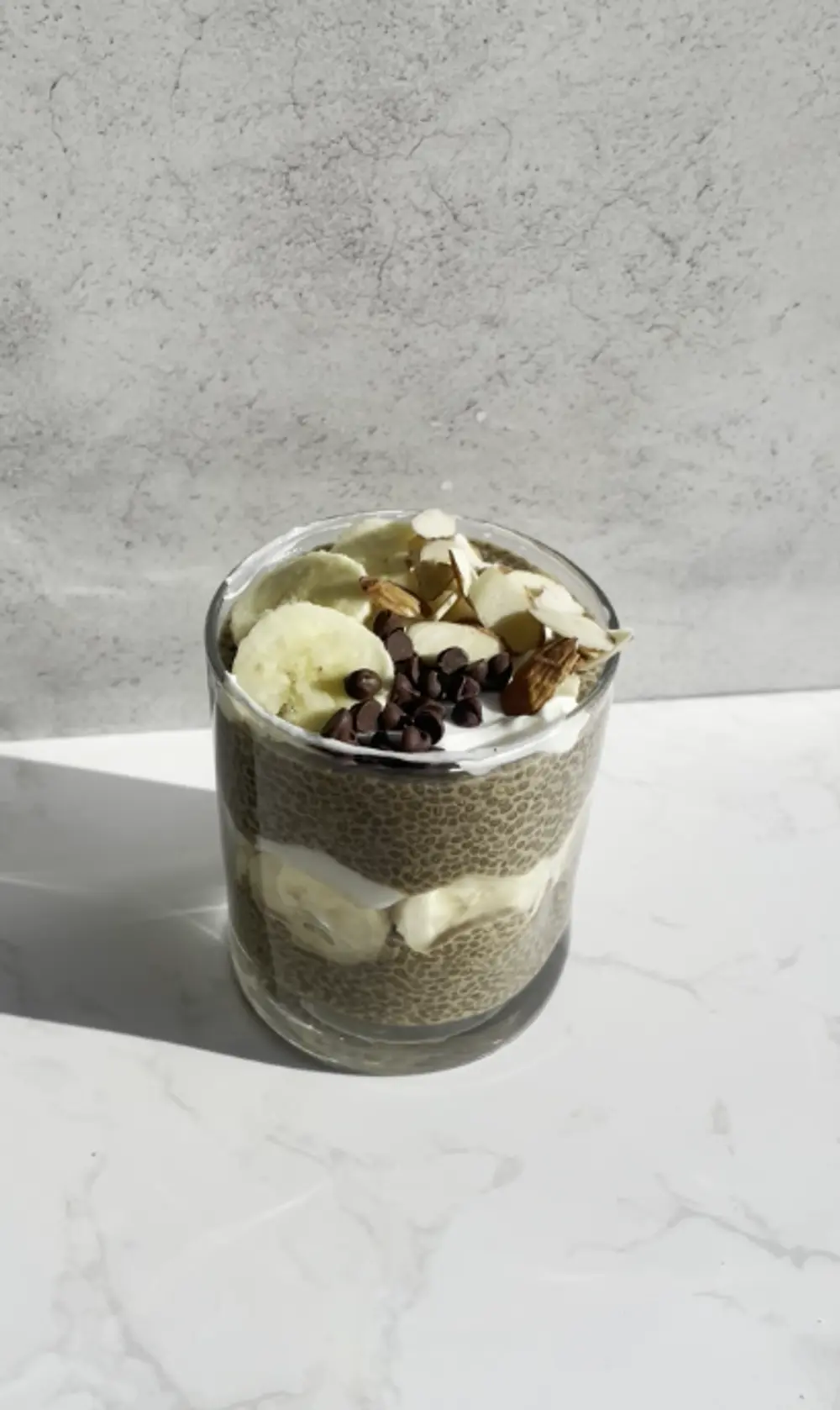 High Protein Mocha Chia Pudding