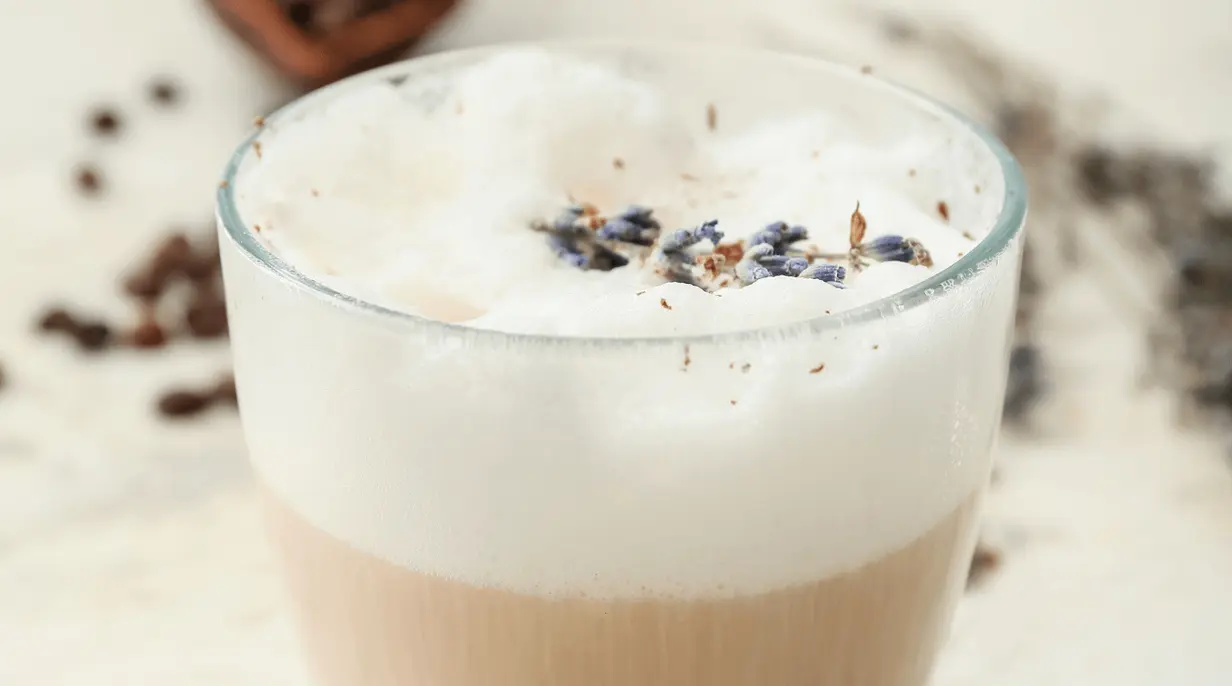 Lavender Mocha Latte