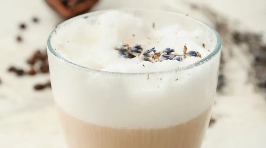 Lavender Mocha Latte