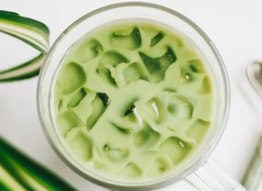 Vanilla Dirty Matcha Latte