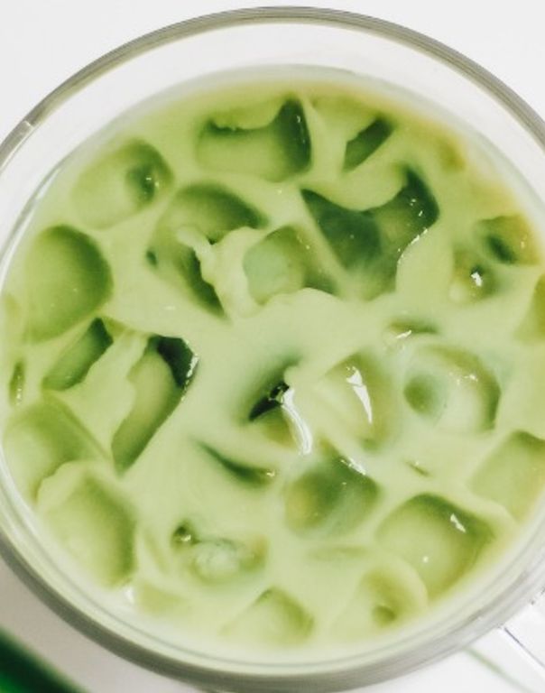 Vanilla Dirty Matcha Latte