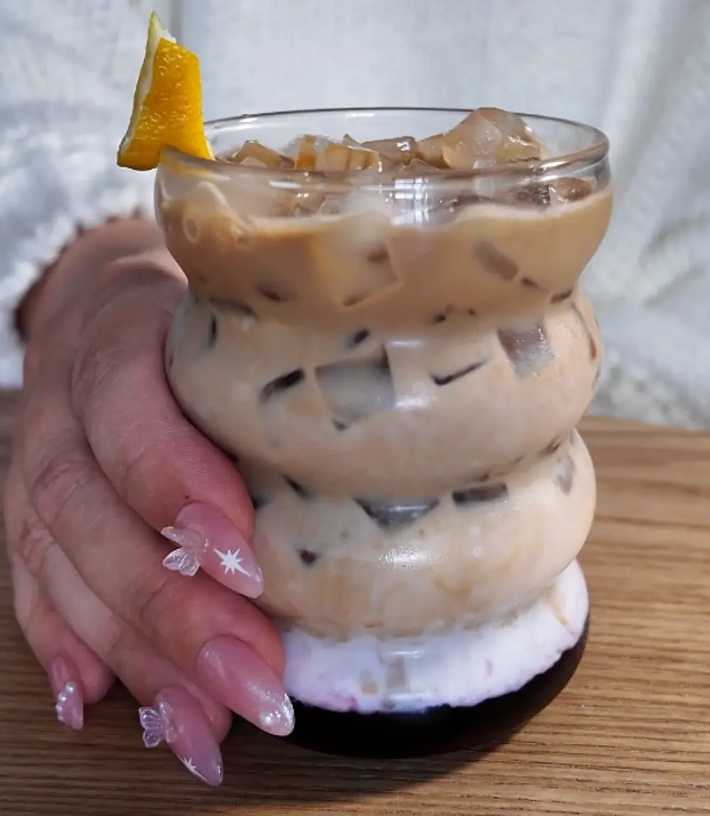 Blueberry Lemon Iced Coffee