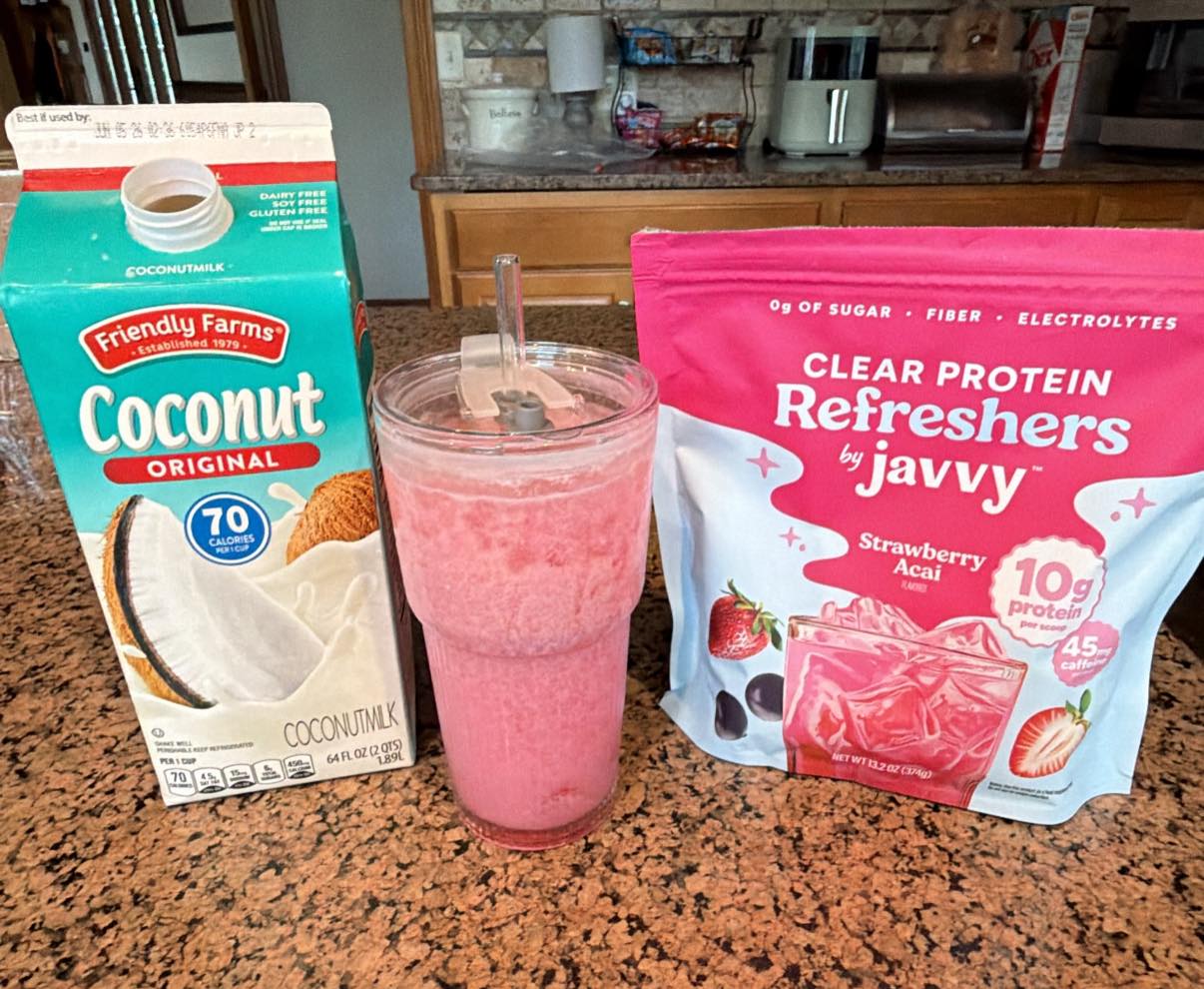 Skinny Pink Protein Drink