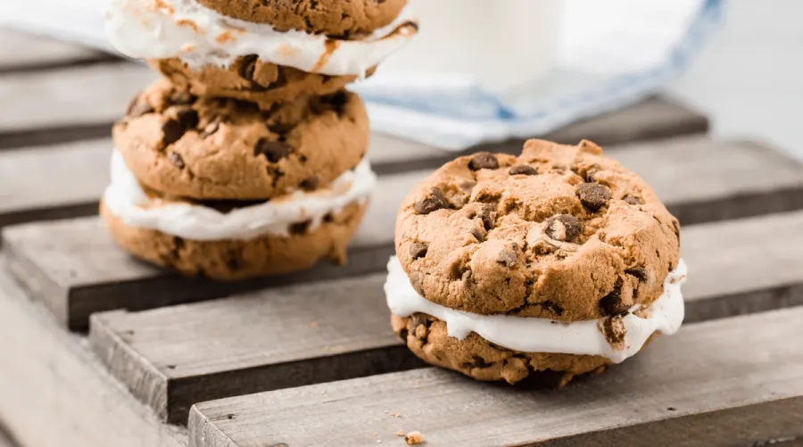 Coffee Marshmallow Cookies