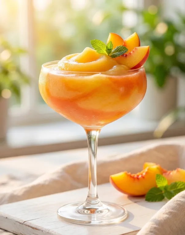 Sunset Peach Smoothie