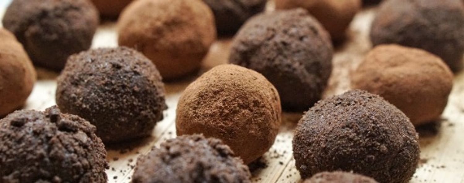 Protein Coffee Chocolate Truffles