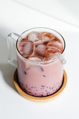 Blueberry Vanilla Latte