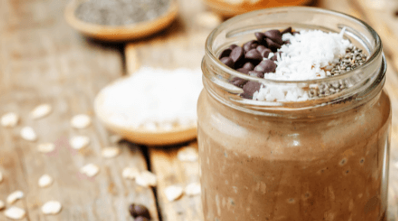 Cold Brew Overnight Protein Oatmeal (Proats)