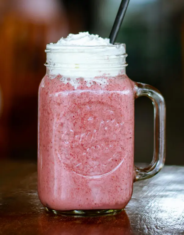 Whipped Strawberry Coffee