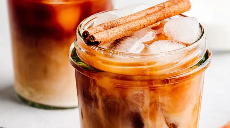 Spiced Apple Maple Iced Coffee