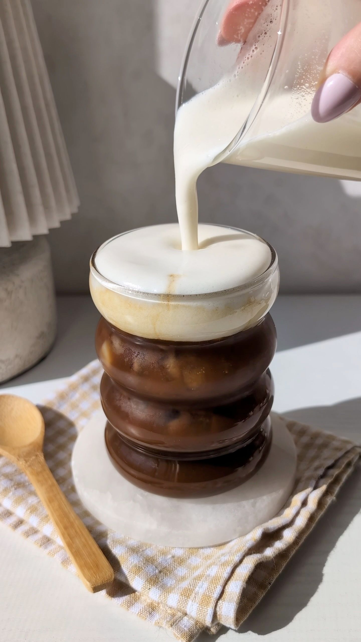Honey Protein Cold Foam Coffee