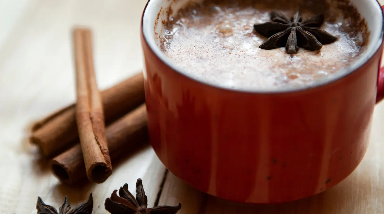 Caramel Apple Chai Latte (Poison Apple Coffee)