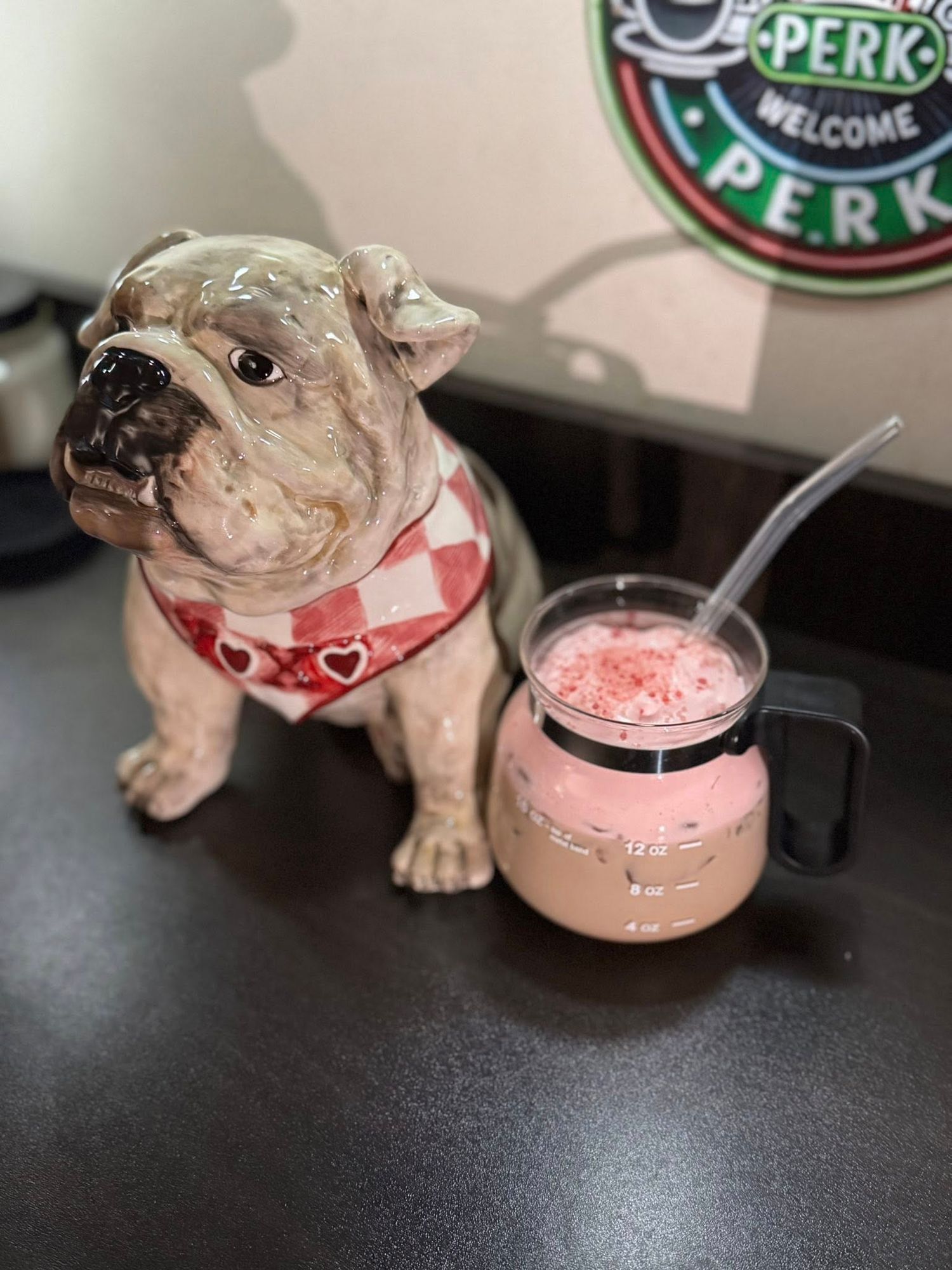 Chocolate Strawberry Iced Coffee