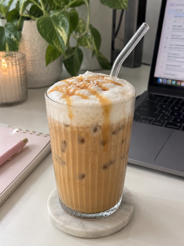 Salted Caramel Protein Coffee