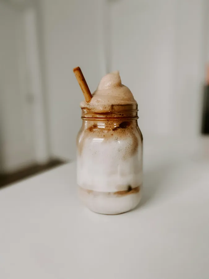 Cinnamon Caramel Cream Mocha Smoothie