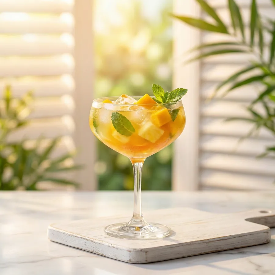 Mango Pineapple Sunrise Refresher