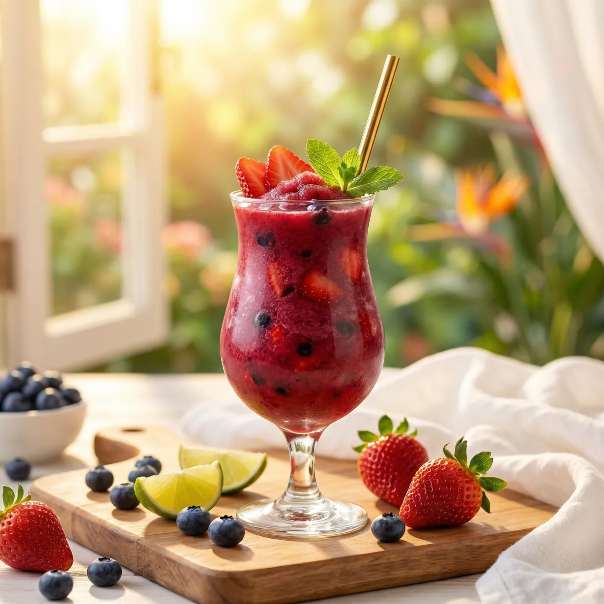 Strawberry Acai Slushee