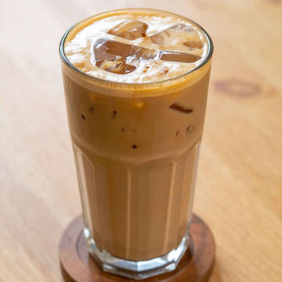 Iced Turtle Cheesecake Latte