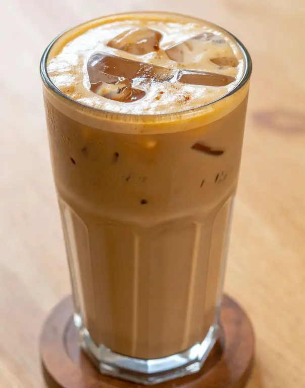 Iced Turtle Cheesecake Latte