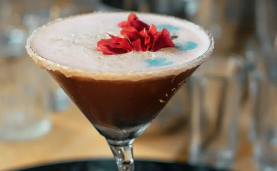 Peppermint Cold Brew Martini