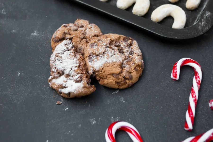 Candy Cane Shortbread Cookie Bars