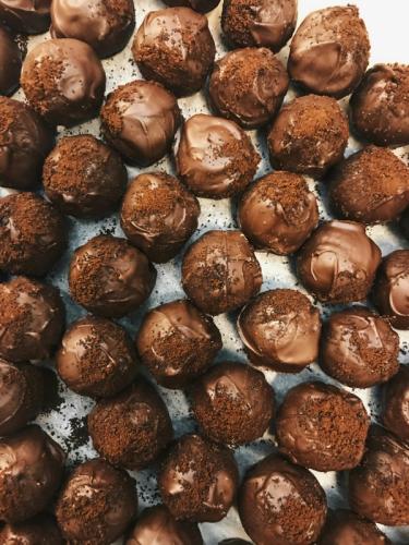 Protein Coffee Cookie Dough Balls