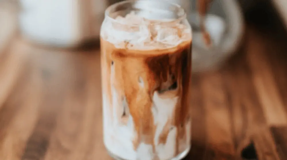 Iced Salted Honey Latte