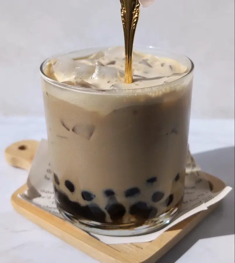 Honey Boba Latte