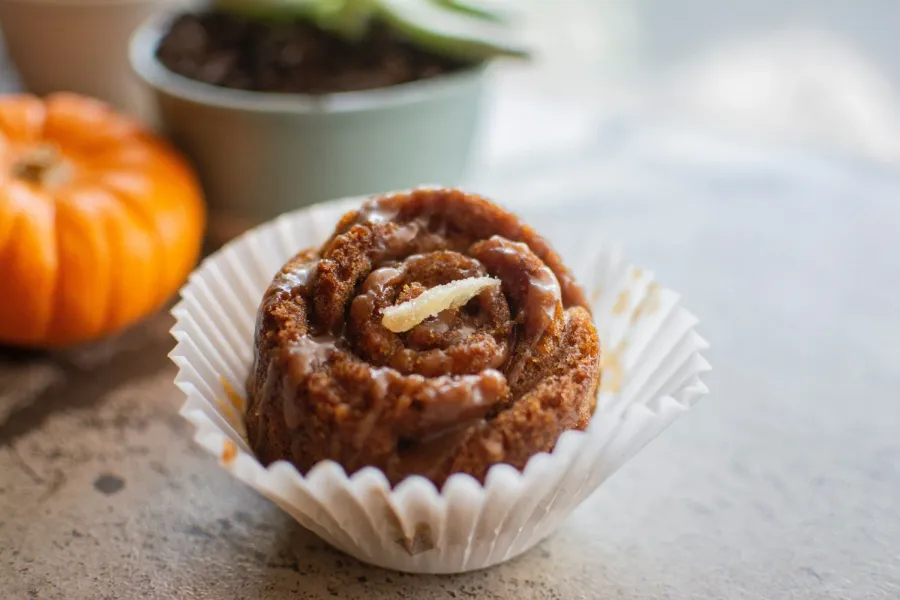 Pumpkin Spice Mocha muffin