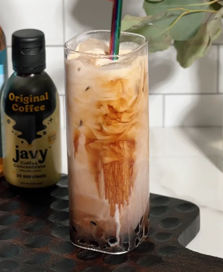 Brown Sugar Boba Iced Latte