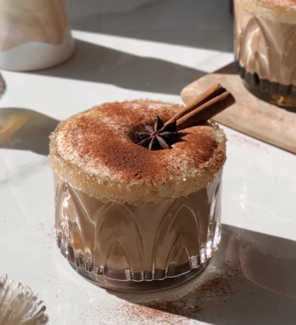 Spiced Dirty Chai Latte
