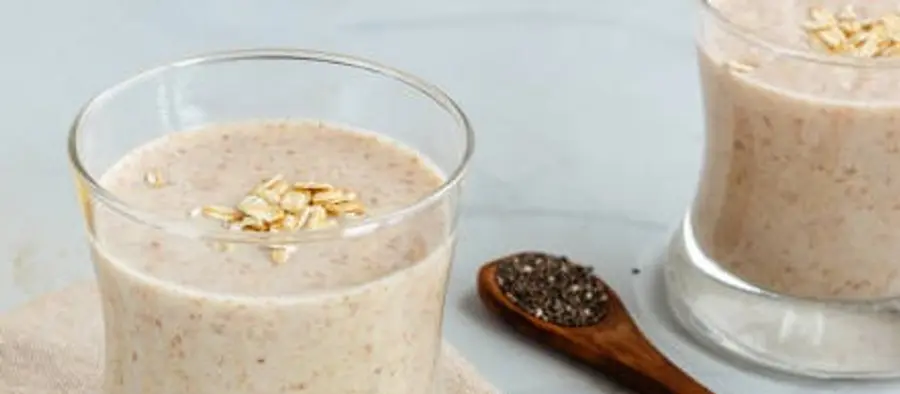 Oatmeal Protein Coffee Smoothie